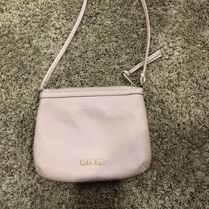 Pink Calvin Klein purse